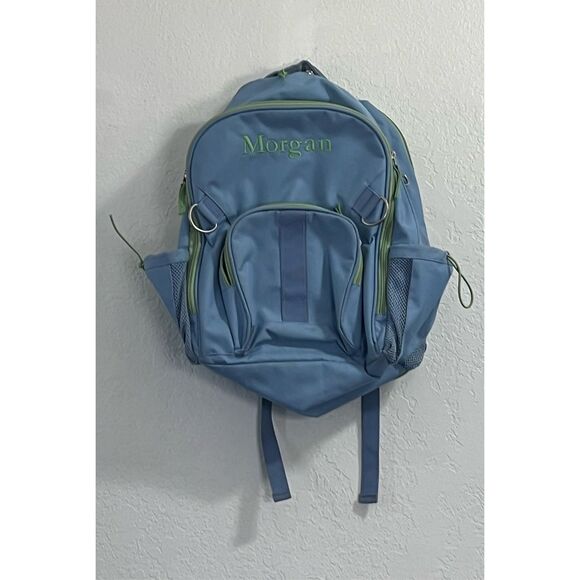 POTTERY BARN KIDS SMALL BLUE BACKPACK BOOK BAG - Picture 1 of 5